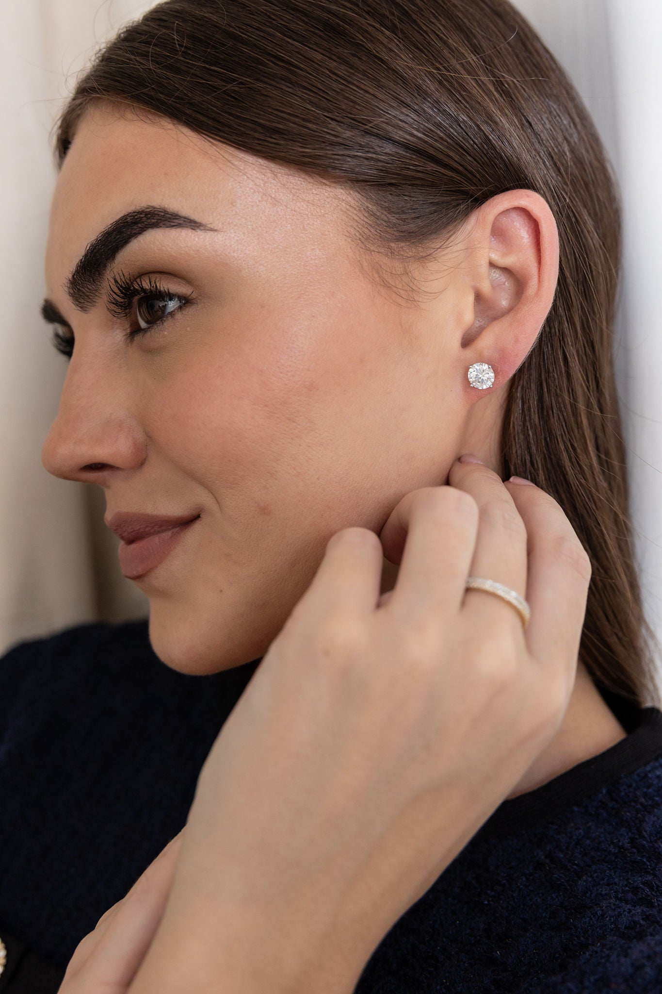 Diamond Stud Earring