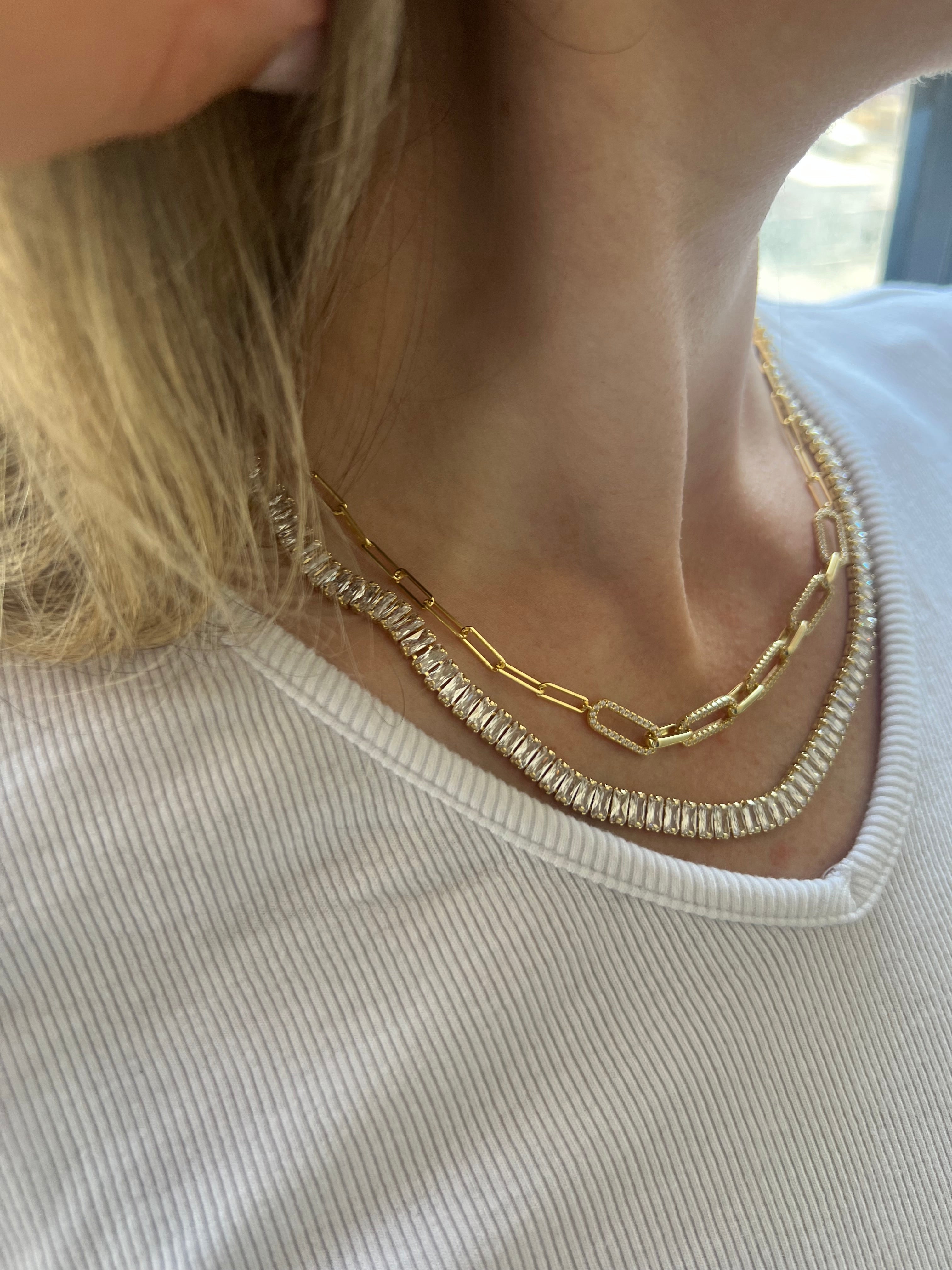 The Chloe Tennis Necklace