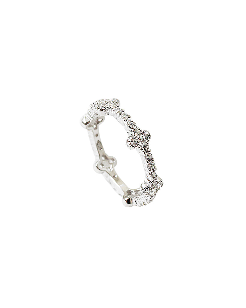 Clover Band Ring