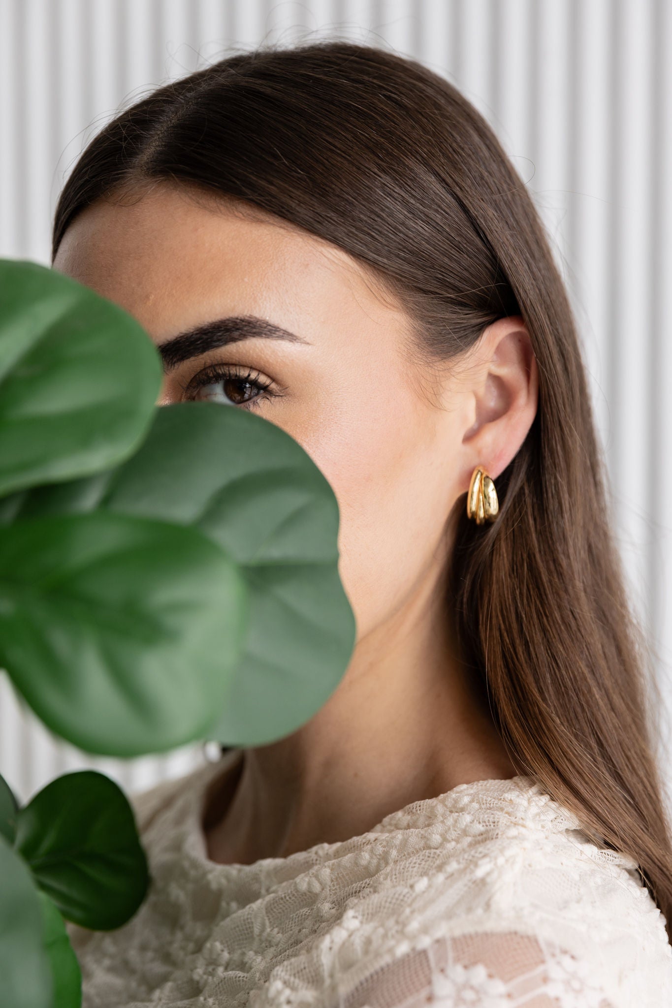 Milan Hoop Earring