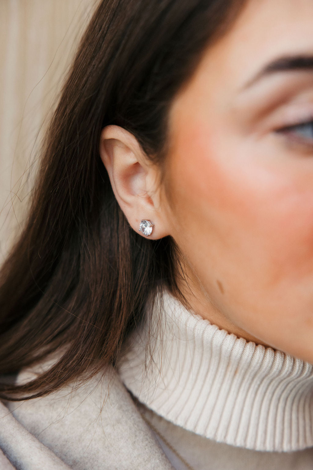 The Diamond Stud Earring