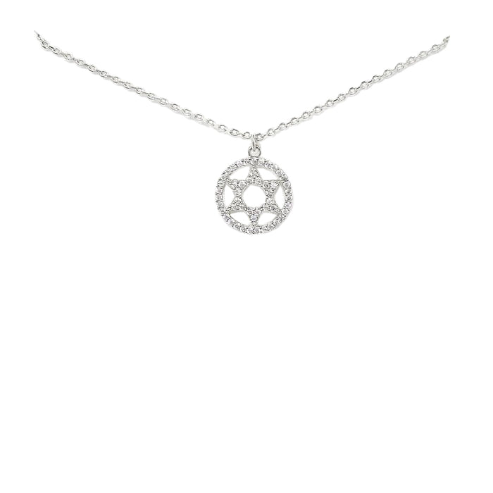 BITZ ETERNAL STAR OF DAVID NECKLACE / MAGEN DAVID - two color options