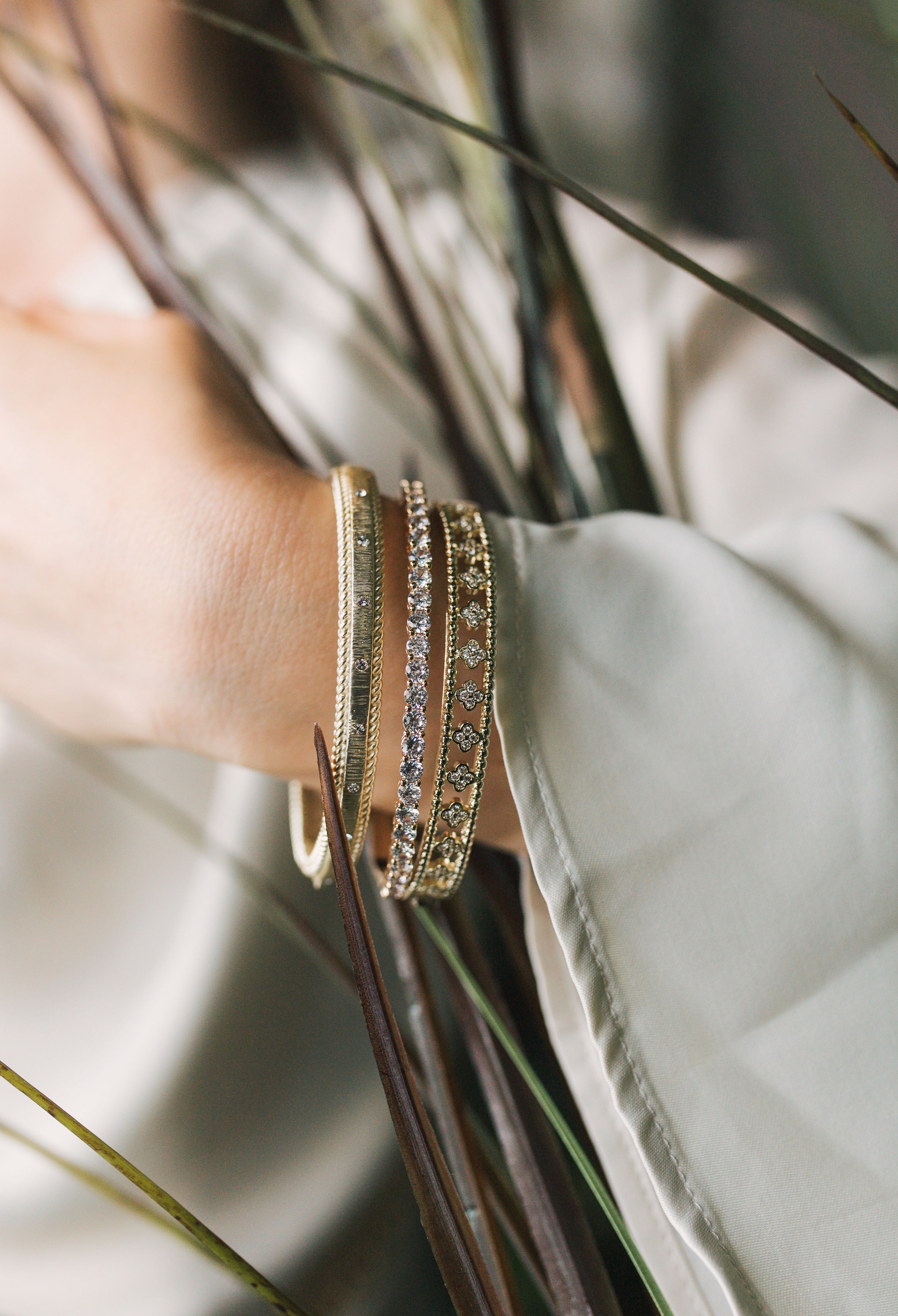 The Clover Bangle
