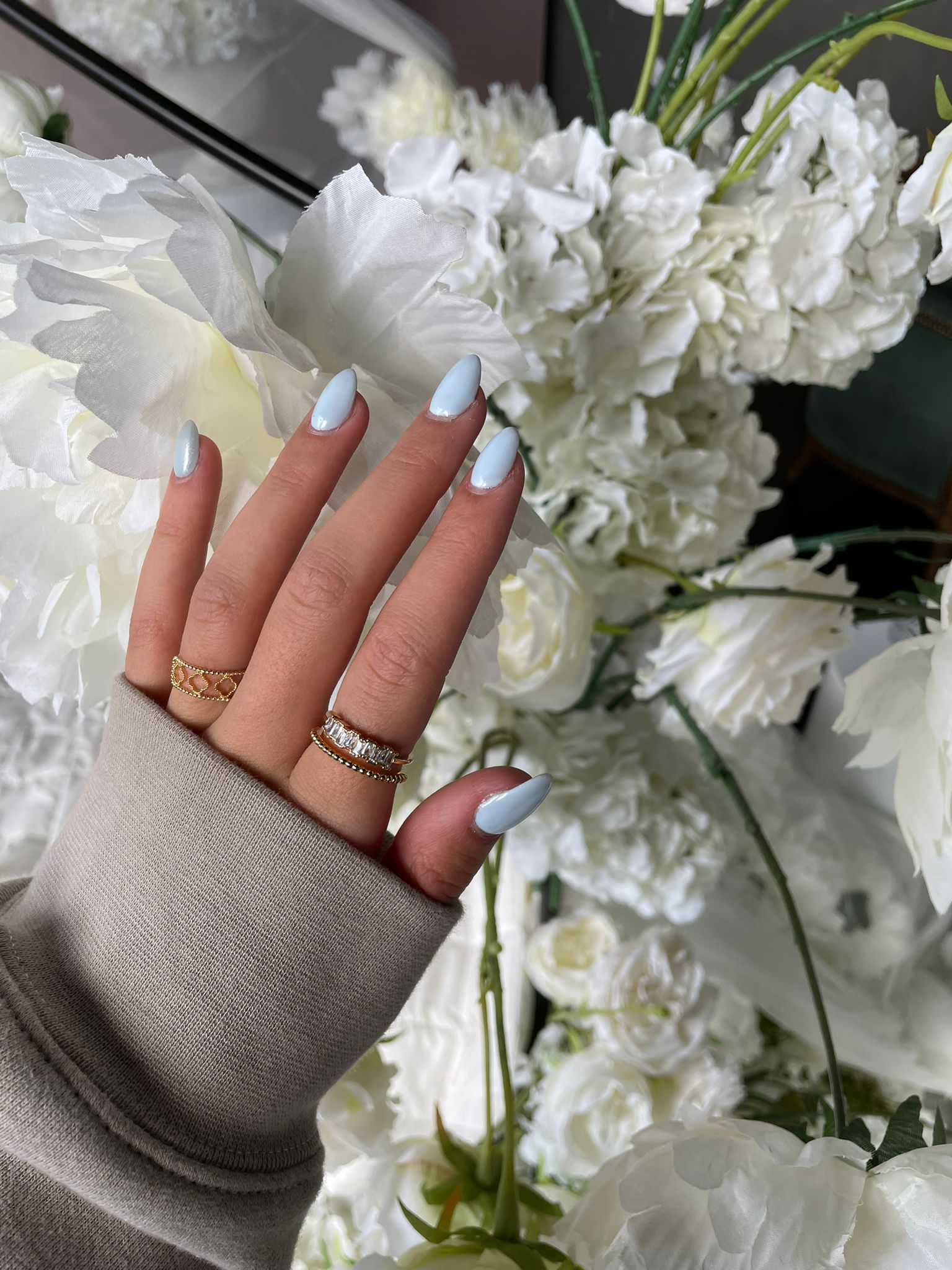 BITZ LAYERED EMERALD RING