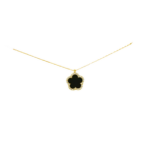 Mimi Flower Charm Necklace - three colors!