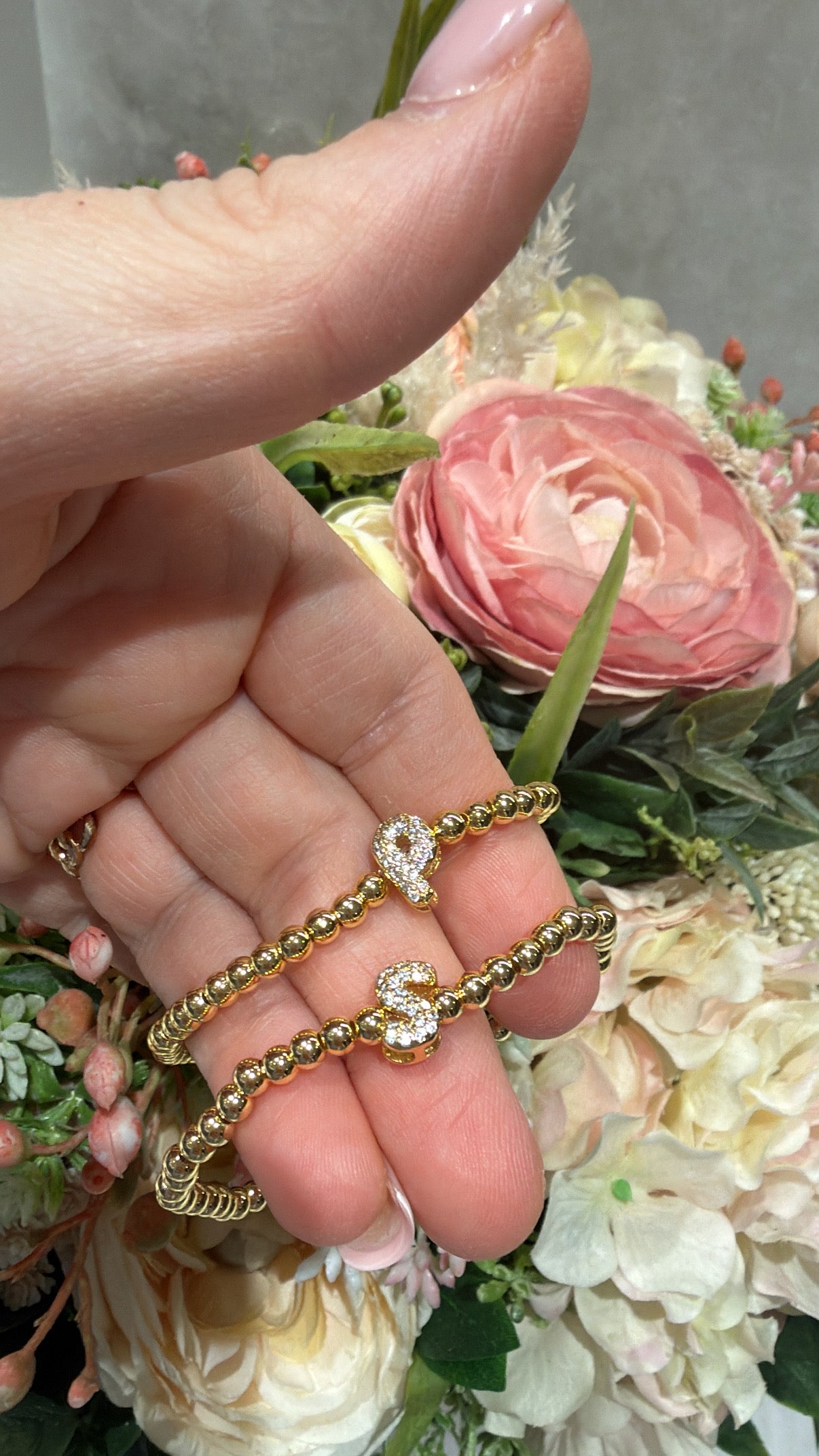 Ella Bracelet - “P” or “S”