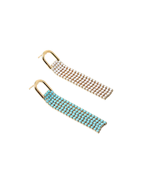 BITZ COLORFUL DUSTER EARRINGS - TWO COLOR OPTIONS