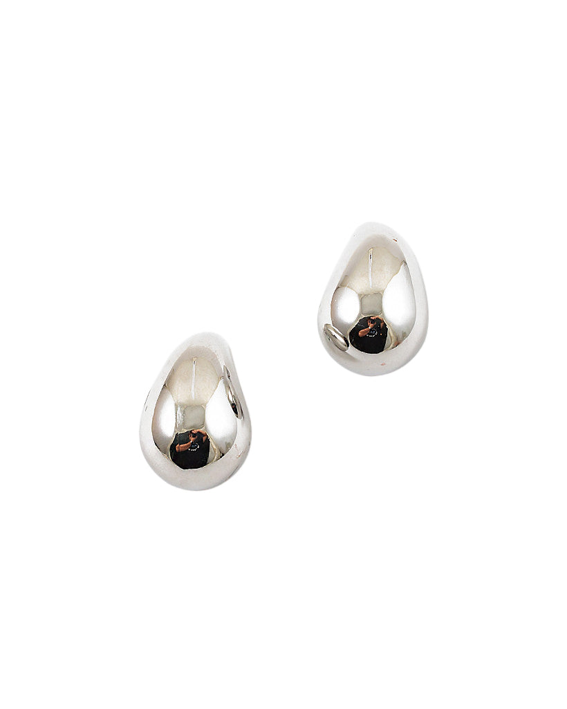 BITZ OVERSIZED DOME HOOP EARRING