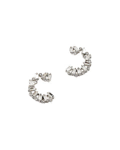BITZ BAGUETTE BLING STUD EARRING
