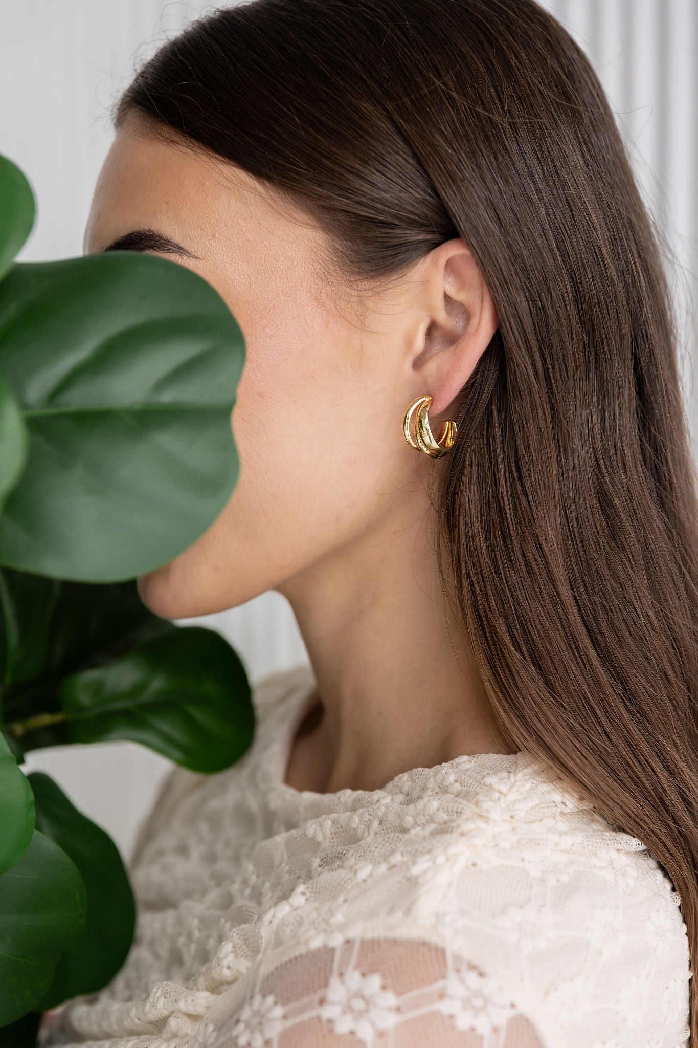 Milan Hoop Earring