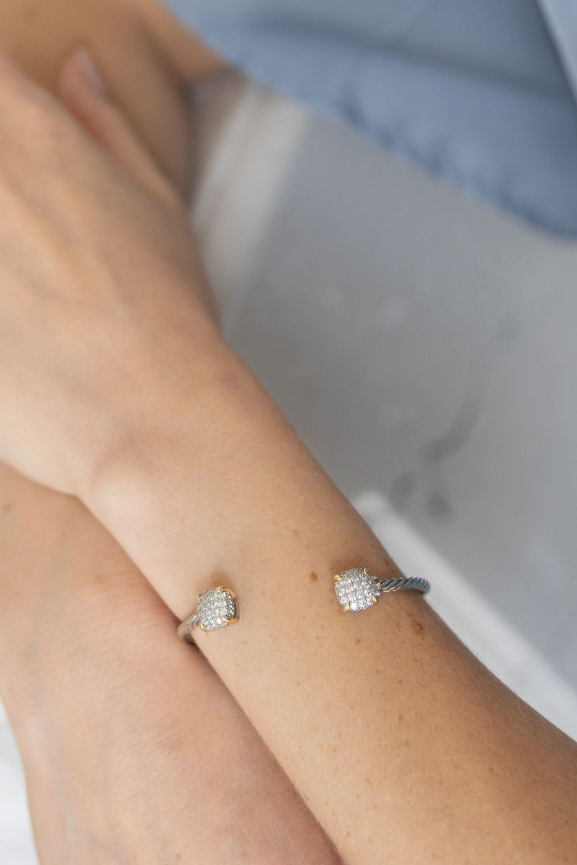 Radiant Cable Twist Bracelet