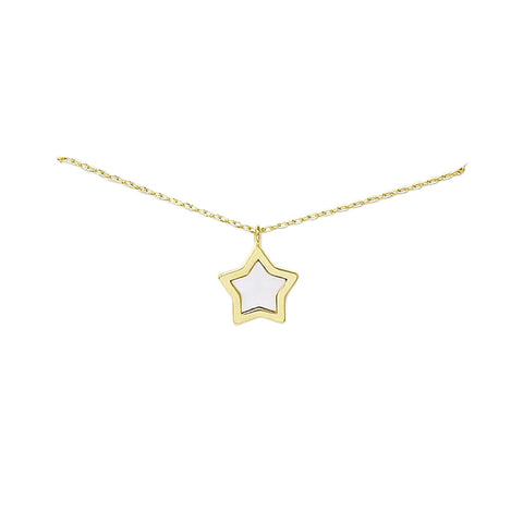 BITZ STAR MOTHER PEARL NECKLACE