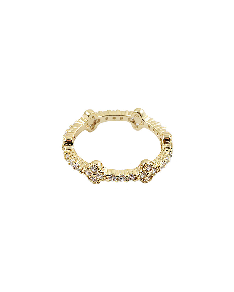 The Clover Band Ring