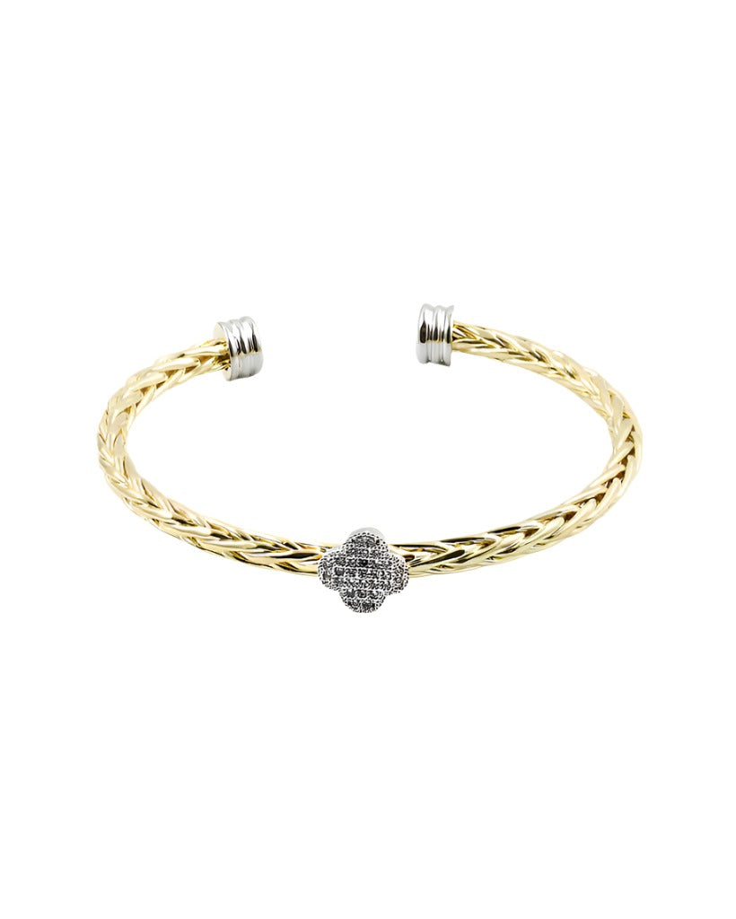 Lena Clover Twist Bracelet