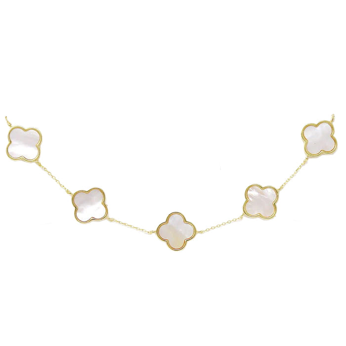The Clover Strand Necklace (5 Colors)