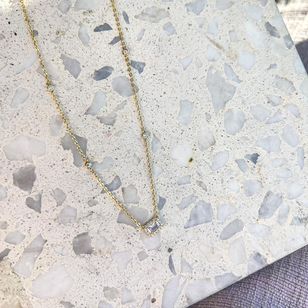 Golden Serenity Necklace