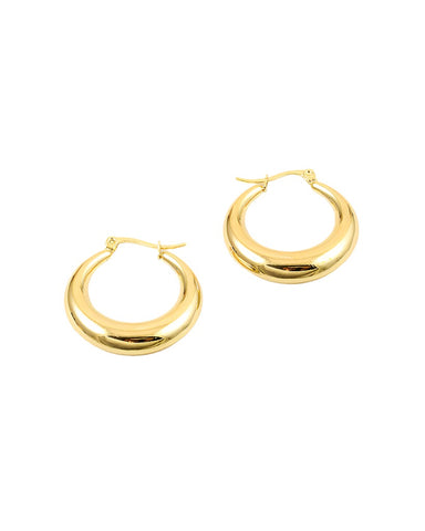 Miriam Signature Hoop Earrings