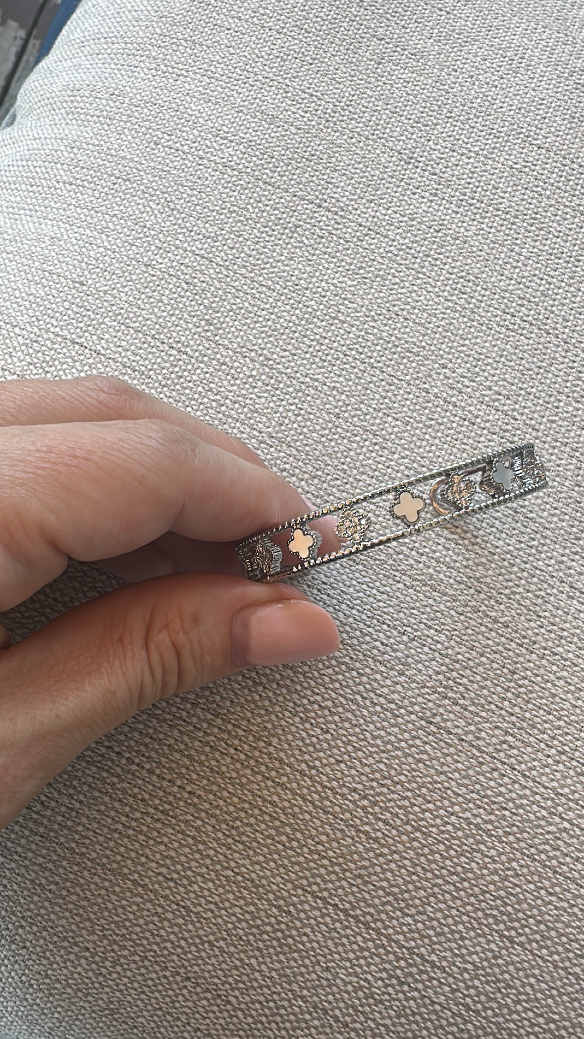 The Clover Cutout Bangle