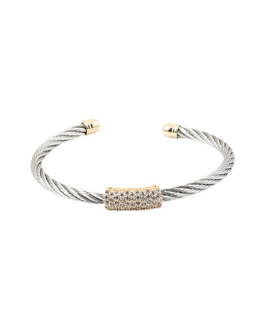 Lila Cable Bar Bracelet - two color options