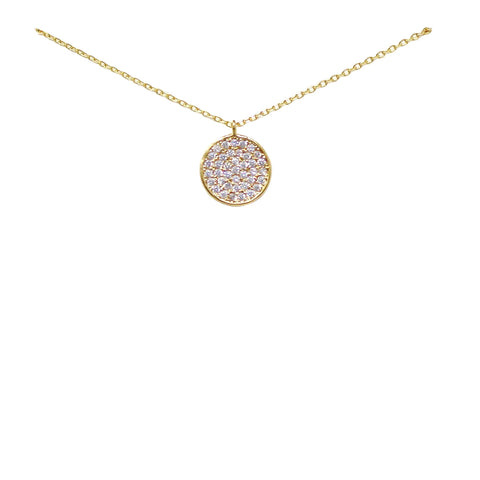 BITZ BLING CIRCLE NECKLACE