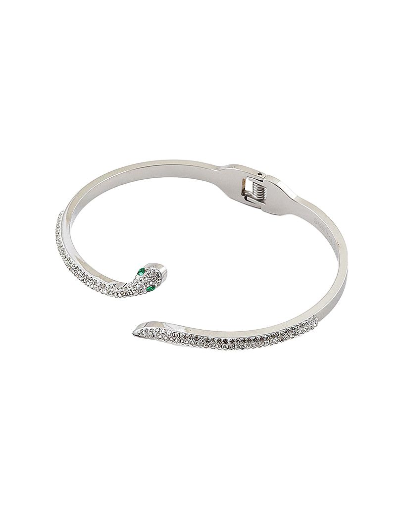 BITZ SNAKE BRACELET - CZ - GOLD