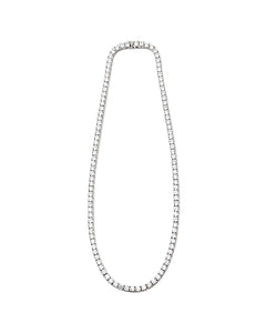 BITZ LONG tennis necklace 3 mm new 20”!