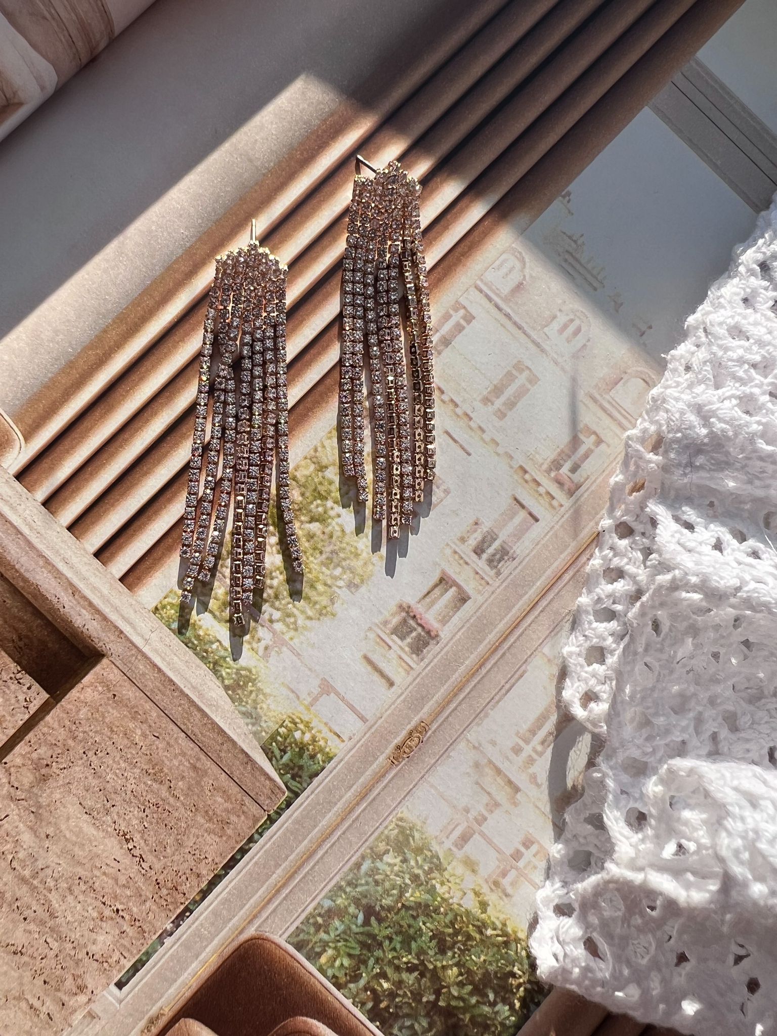 The Luxe Fringe Earring