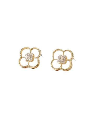 The Pearl Clover Earring