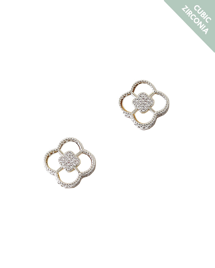 The Pearl Clover Earring