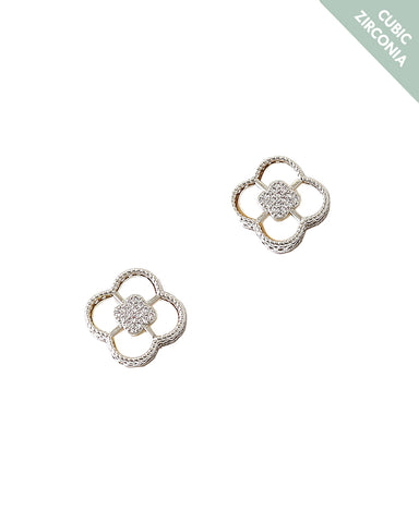 The Pearl Clover Earring